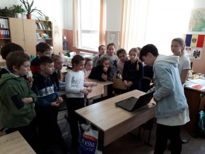 Занимательный урок со старшеклассниками