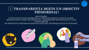 Transparența DGETS un obiectiv primordial!