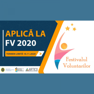 Aplică la Festivalul Voluntarilor 2020