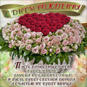 С днём рождения, Уважаемая Нина Николаевна!