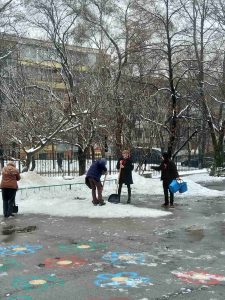 «Наши верные помощники– волонтеры 10 класса»