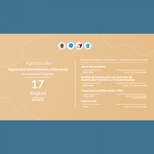 Săptămâna Internațională a Tineretului la Chișinău!