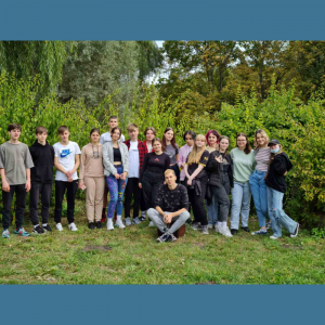 Посвящение в лицеисты в 10 «А» классе в Ботаническом саду в виде квестов.