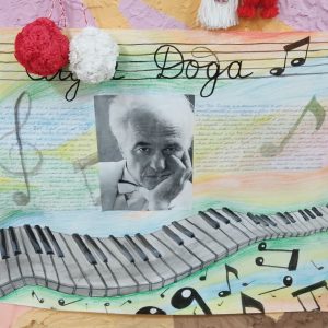 Сегодня проводилось открытие месячника, посвященного знаменитому композитору Е. Доге.