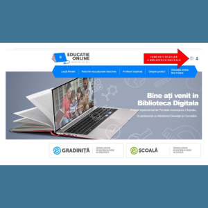 Ghidul de Utilizare a Bibliotecii digitale „Educație online”