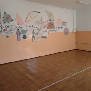 Родители заменили линолеум в кабинете математики . Спасибо огромное!