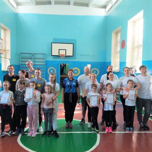 Спортивные состязания „Мама, папа, я – спортивная семья”