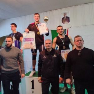 Второе место в Открытом Кубке Тирасполя по тяжелой атлетике