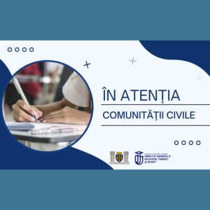 În atenţia comunităţii civile
