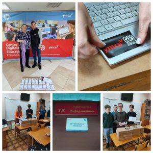 Подарок от  A.O. „Alianța Națională YMCA din Republica Moldova”