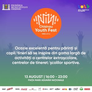 DGETS, în contextul Zilei internaționale a tineretului, organizează evenimentul din 13 August