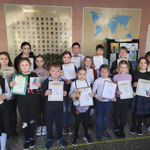 Участники и победители школьного тура „MĂRȚIȘOR-2024”