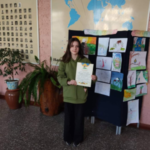 Победитель районного конкурса „Sunt iarbă, doar atât”