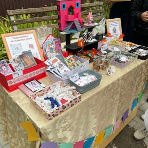 На линейке в лицее прошла благотворительная ярмарк